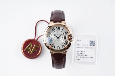 Ballon Bleu de Cartier 33MM Cal.076 Movement Rose Gold Case Watch